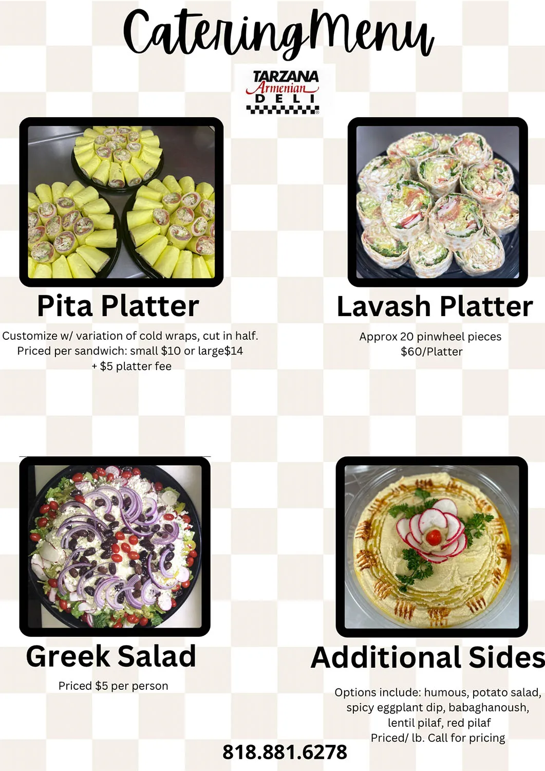 Catering Menu